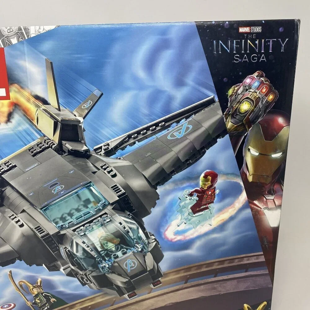 LEGO Marvel The Avengers Quinjet 76248 Spaceship Minifigures Infinity Saga NEW - Picture 7 of 10